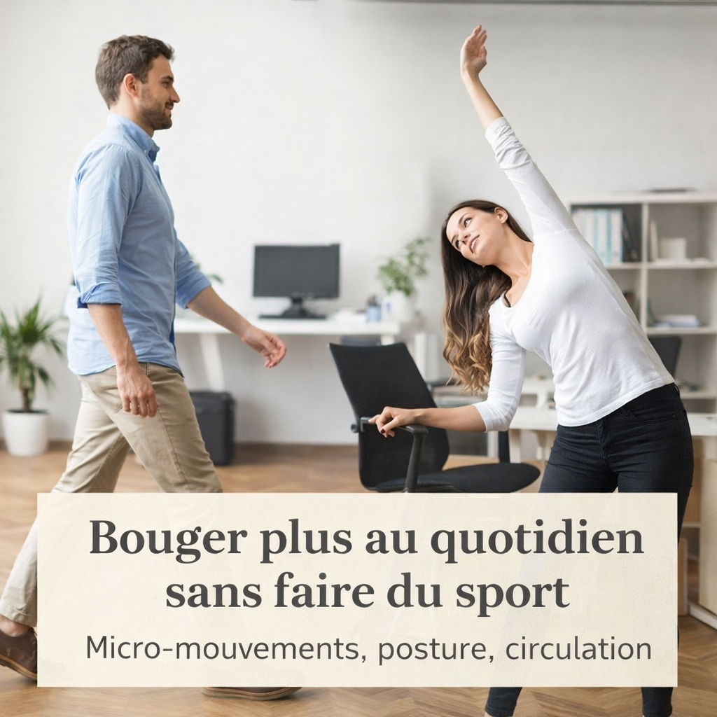 Bouger plus au quotidien sans faire du sport