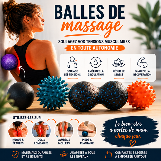 Quelle balle de massage choisir selon vos besoins ?