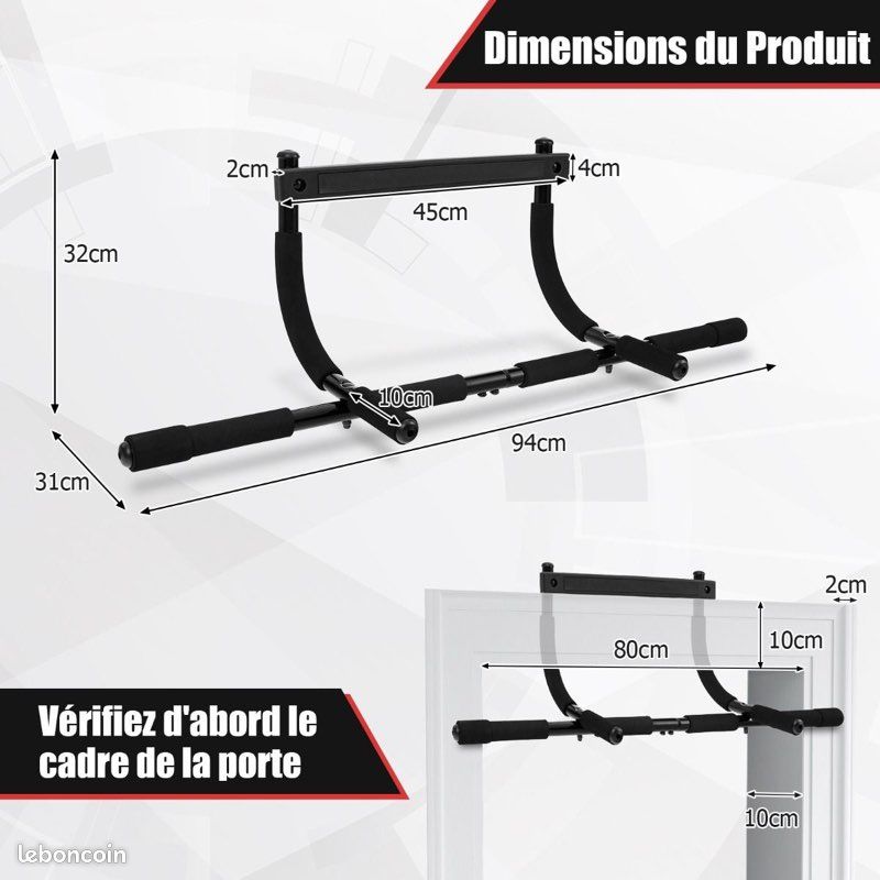 accessoire de musculation-barre de traction