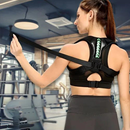 Correcteur de posture, ceinture ajustable avec bandes velcro