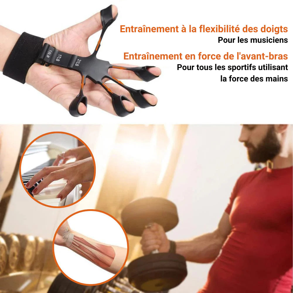 accessoire de musculation-appareil pour muscler les doigts