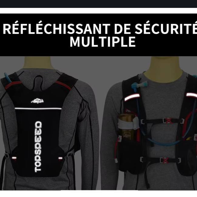 sac de sport-gilet d'hydratation