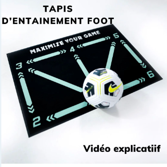 tapis d'entrainement foot