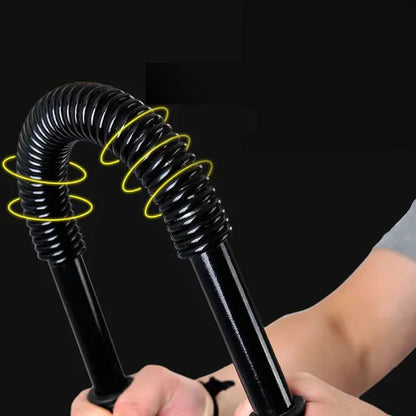 Power twister, barre de torsion pour musculation, fitness, prise de masse ou perte de poids
