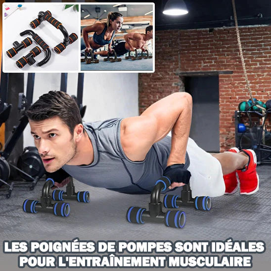 accessoire de musculation-poignée de pompe