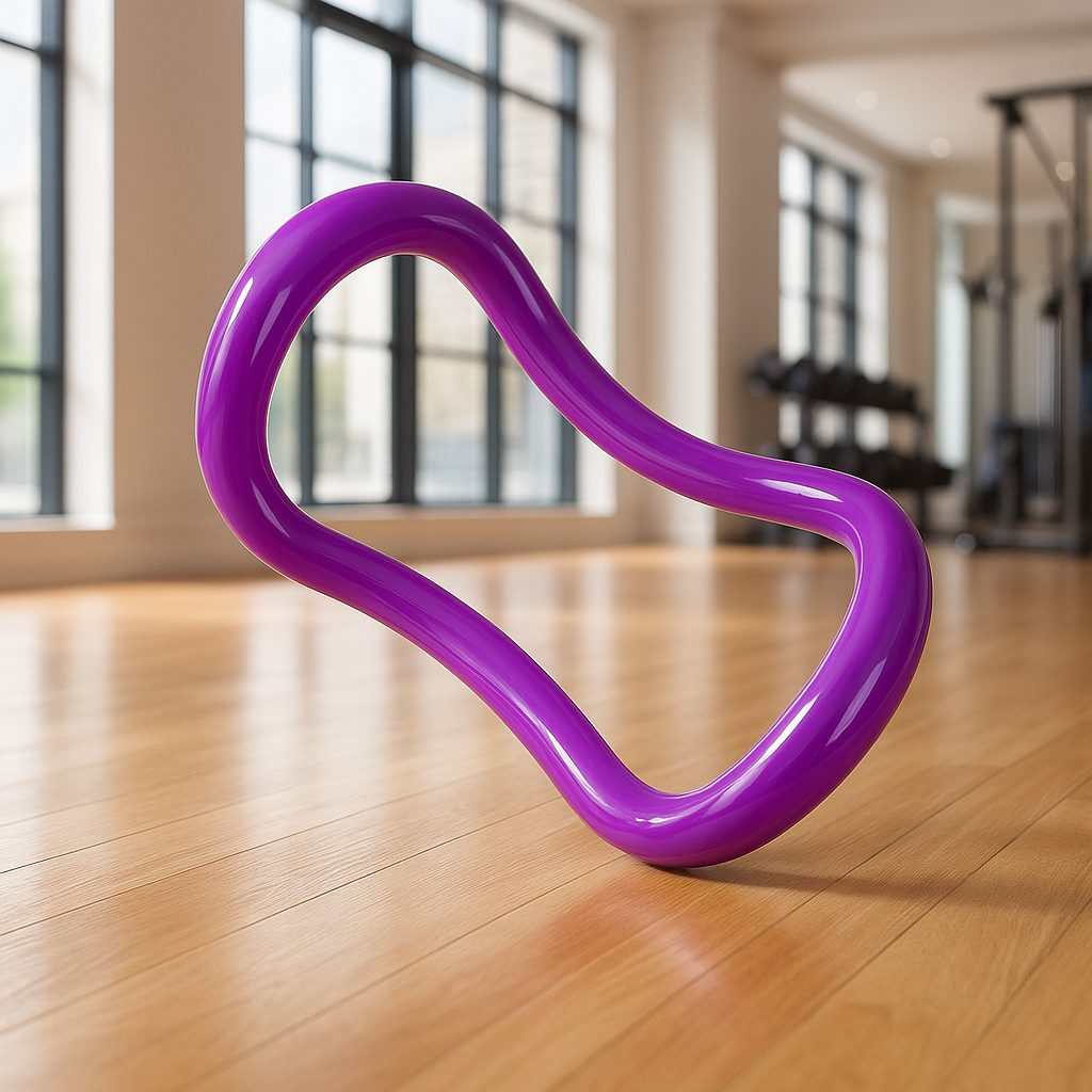 Anneau fitness, Pilates, yoga, violet