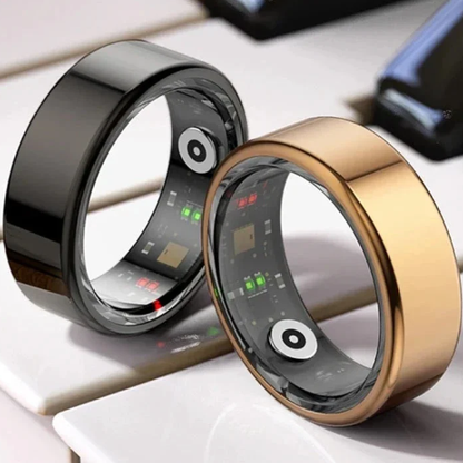 Image d’une bague de fitness pour le monitoring santé sans appareil encombrant.