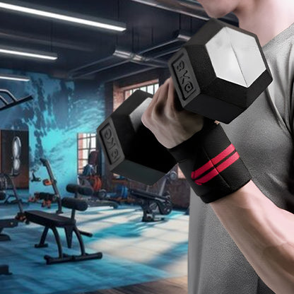 Bande poignet musculation avec boucle de pouce évite les glissements et stabilise