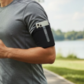 Brassard téléphone bras avec multiple poches