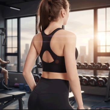 Brassière sport femme dos nageur sans armature