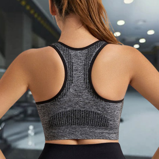 Brassières sport femme dos nu sans armature pour un confort optimal