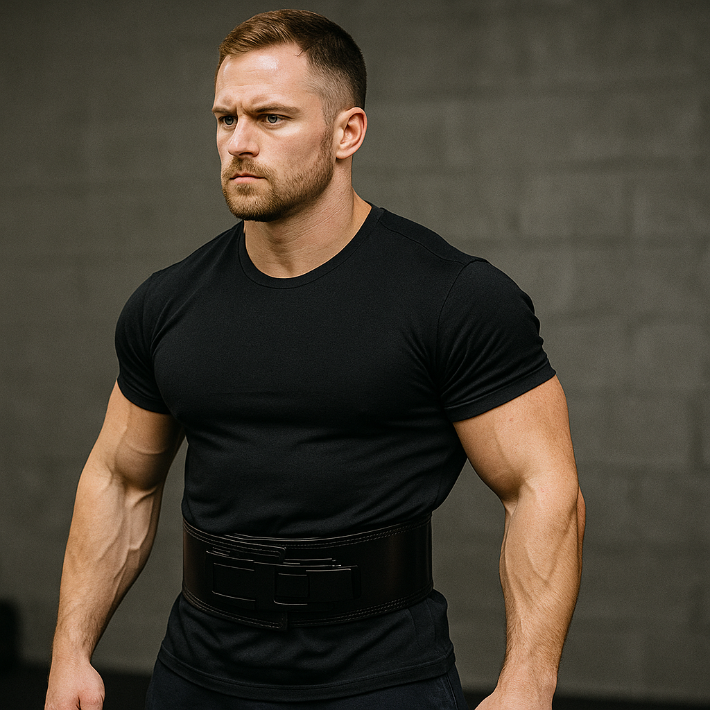 Ceinture musculation noire protège dos, lombaires