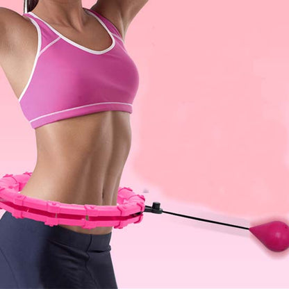 Cerceau hulahoop rose pour affiner sa silhouette