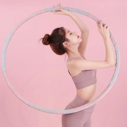 Cerceau lesté hulahoop renforcement du corps 