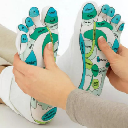 Chaussette de massage réflexologie plantaire pour améliorer la santé du corps