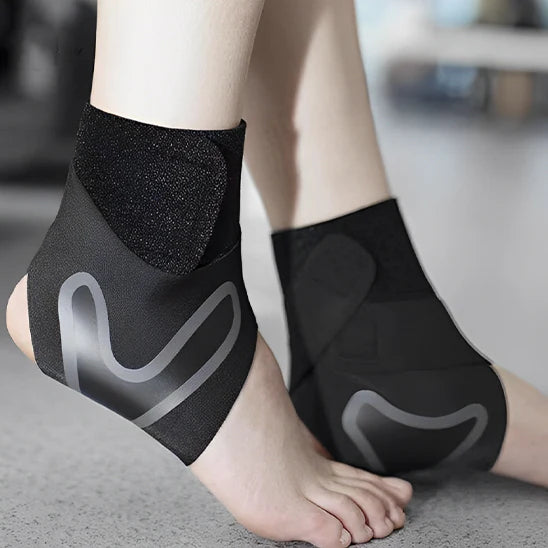 Chevillère élastique noir pour le sport