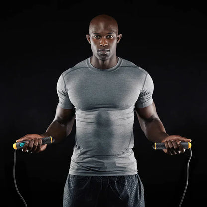 Corde à sauter intelligente avec compteur de saut, temps et nombres calories brulé