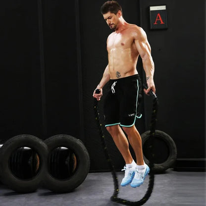 Corde à sauter lestée lourde pour améliorer la force et la coordination