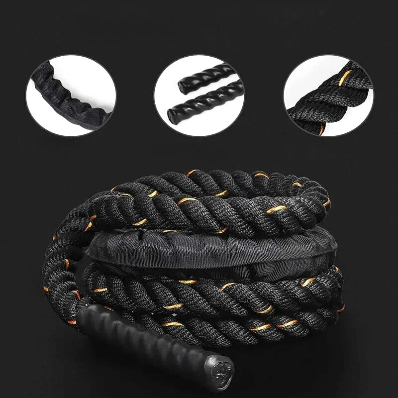 Corde à sauter lestée lourde adaptée pour tous les entrainements