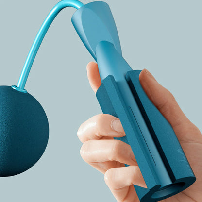 Corde à sauter sans corde pratique poignées en mousse confortables