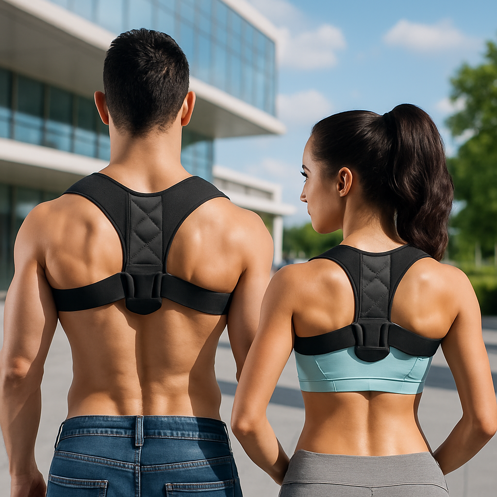Correcteur de posture discret pour hommes et femmes 