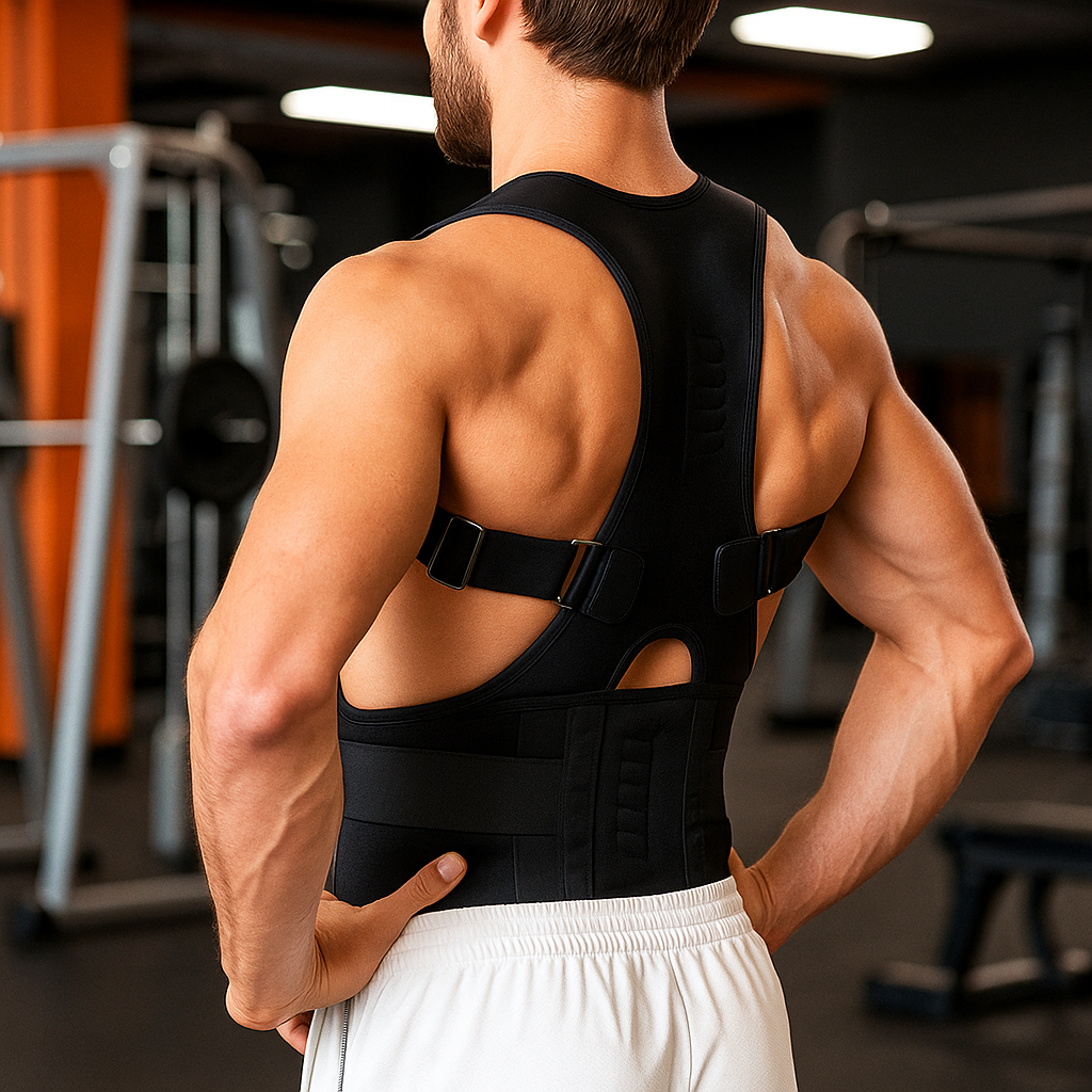 Correcteur de posture, ceinture lombaire léger et confortable