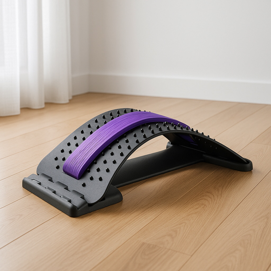 Correcteur de posture, planche d'étirement violet