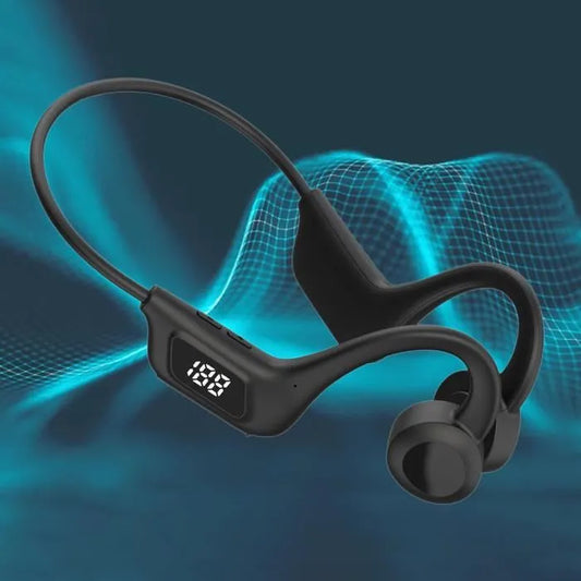 Écouteur sport casque Bluetooth noir