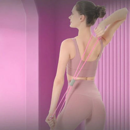 Élastique musculation rose