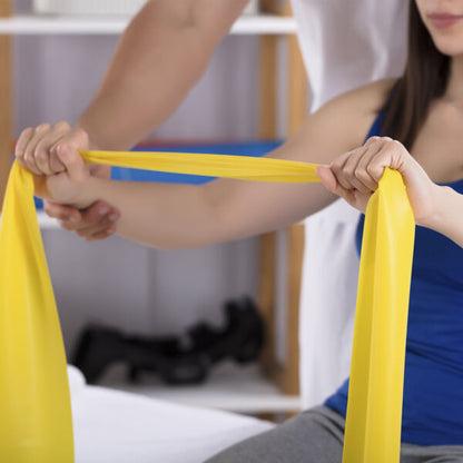 Élastique musculation jaune