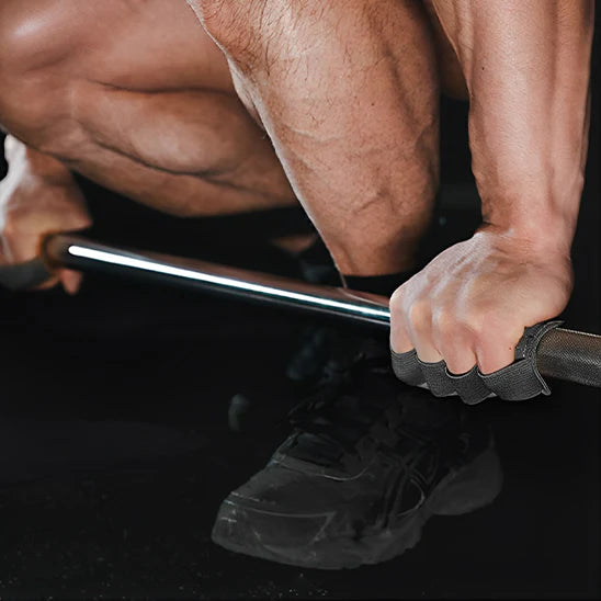 Gant pour musculation quatre doigts ouvert en cuir de vache qualité