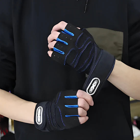 gant pour musculation de qualité avec sangle poignet velcro