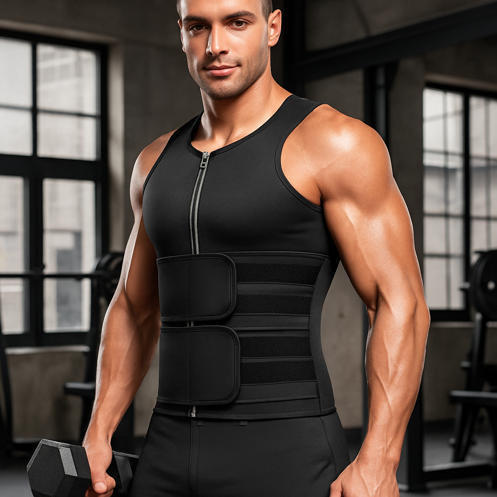 Gilet de sudation pour sculpter un ventre plat