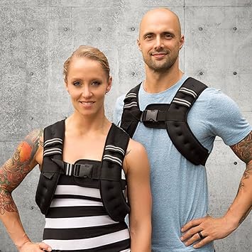 Gilet lesté de 8 kg pour hommes et femmes