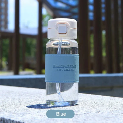 Gourde sport bleu intelligente