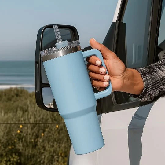 Gourde isotherme bleu 1200 ml 