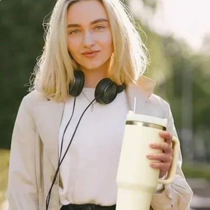 Gourde isotherme blanche 1200 ml