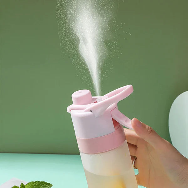 Couvercle innovant de la gourde avec verrouillage sécurisé et bouton à clic.