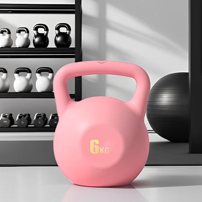 Kettebells rose à remplir d'eau de 6 kg