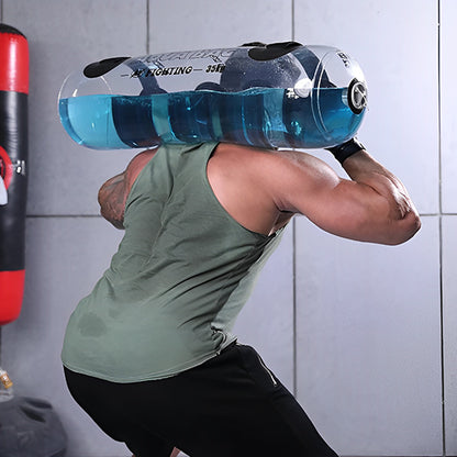 Sac d'eau gonlable à remplir d'eau pour musculation à domicile