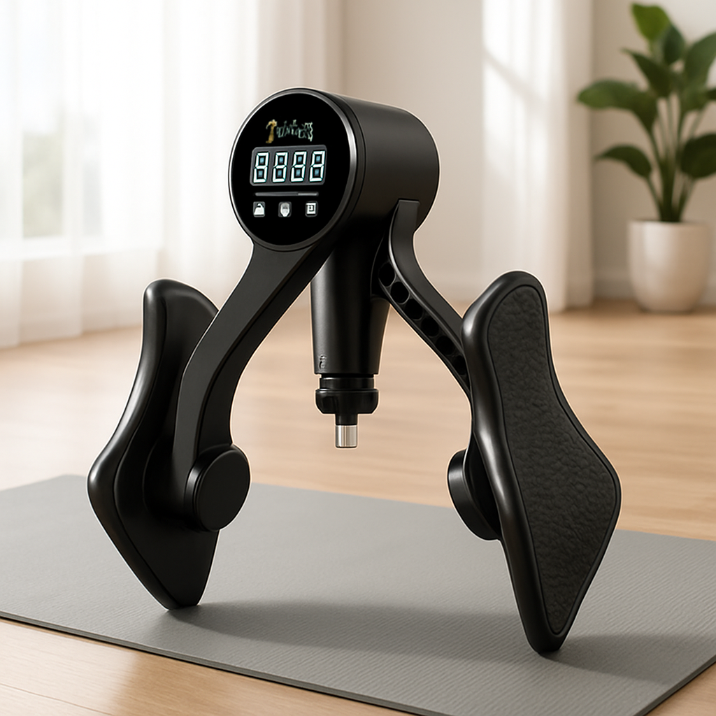 Hip Trainer noir pour tolifier muscle pelvien, cuisses, fessier