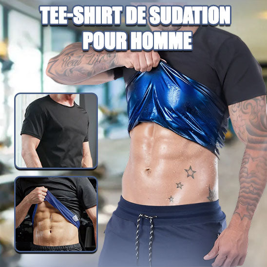 t-shirt de sudation homme