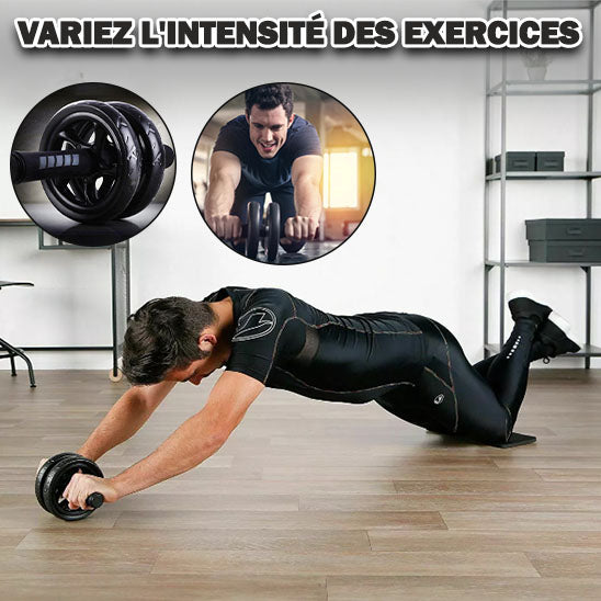 accessoire de musculation-roue pour abdominaux