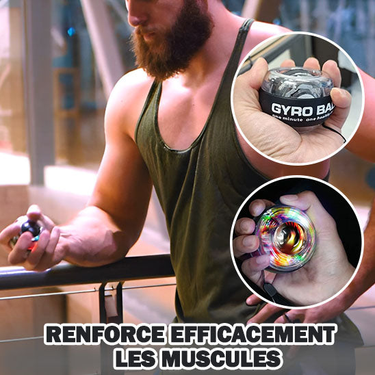 accessoire de musculation-gyro ball