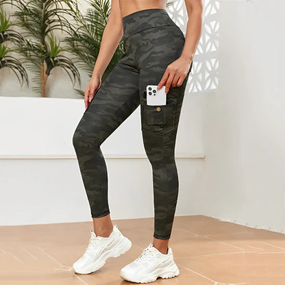 Legging Sport Femme-Style Militaire