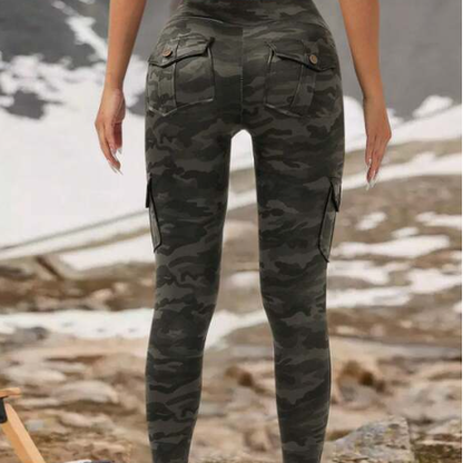 Legging Sport Femme-Style Militaire