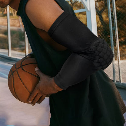 Manchon de compression noir pour avant-bras, idéal pour la récupération musculaire et la circulation sanguine