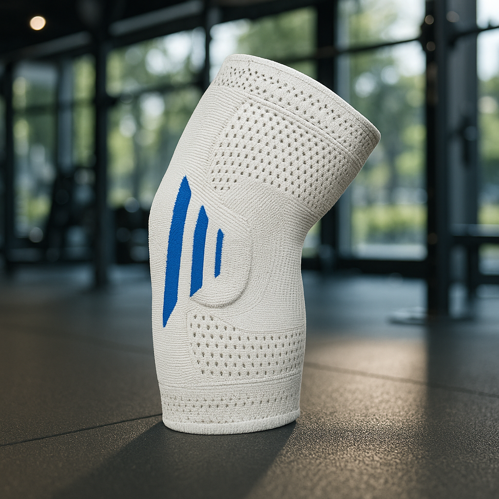 Manchon de compression coude blanc