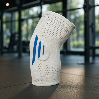 Manchon de compression coude blanc