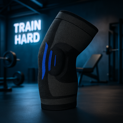 Manchon de compression coude noir